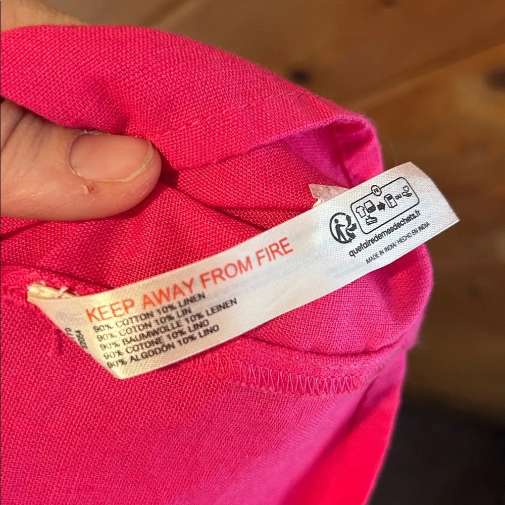 Free people bom bom island mini hot pink dress - Picture 8 of 8